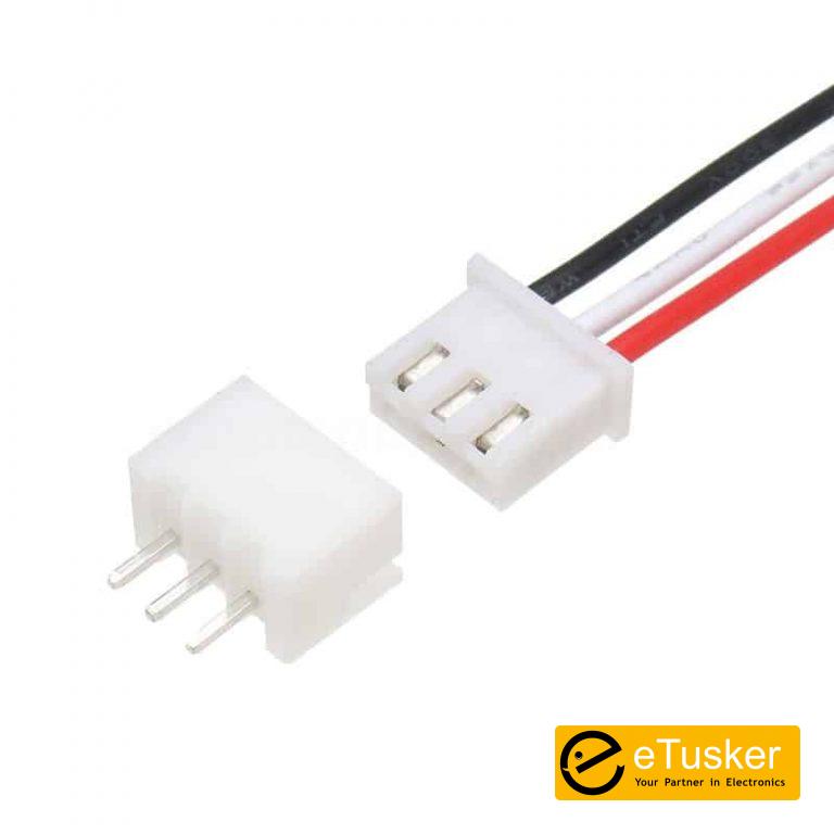 JST XH Wire Connector and Socket 3 pin – eTusker