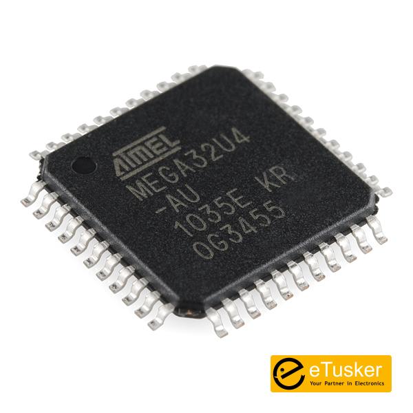 Etusker.com ATmega32U4 8-bit Microcontroller (TQFP-44) - SMD