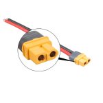 XT60 Female Connector with Sheath Housing and 15cm 12AWG Wire