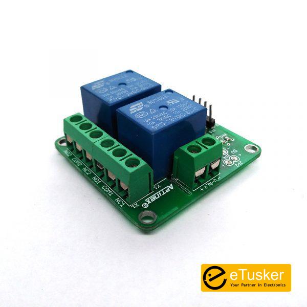 Aptinex Dual Channel Relay Module 12V (2 channel)