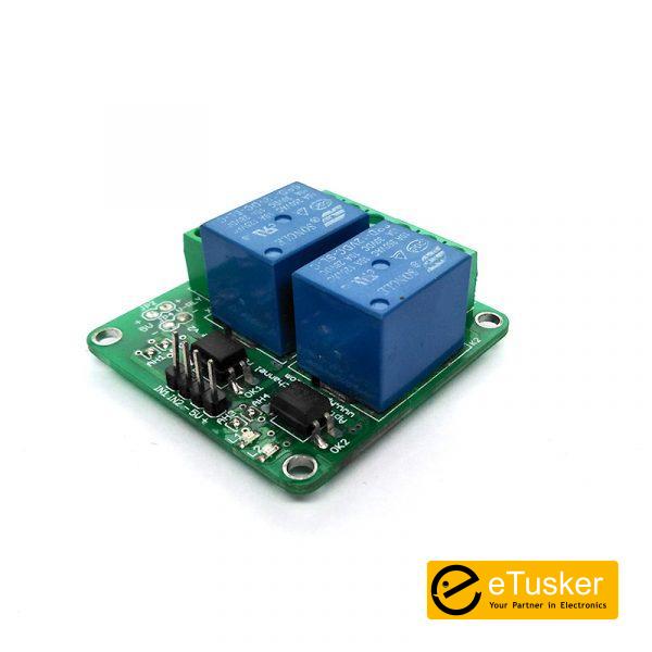 Aptinex Dual Channel Relay Module 12V (2 channel)