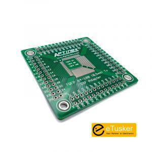 Aptinex TQFP 100,80 & 64 pin to DIP adapter (0.5mm)