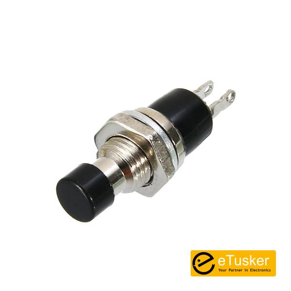 PBS-110 7mm Thread 2 pins Mini Momentary Push Button Switch Normally Open